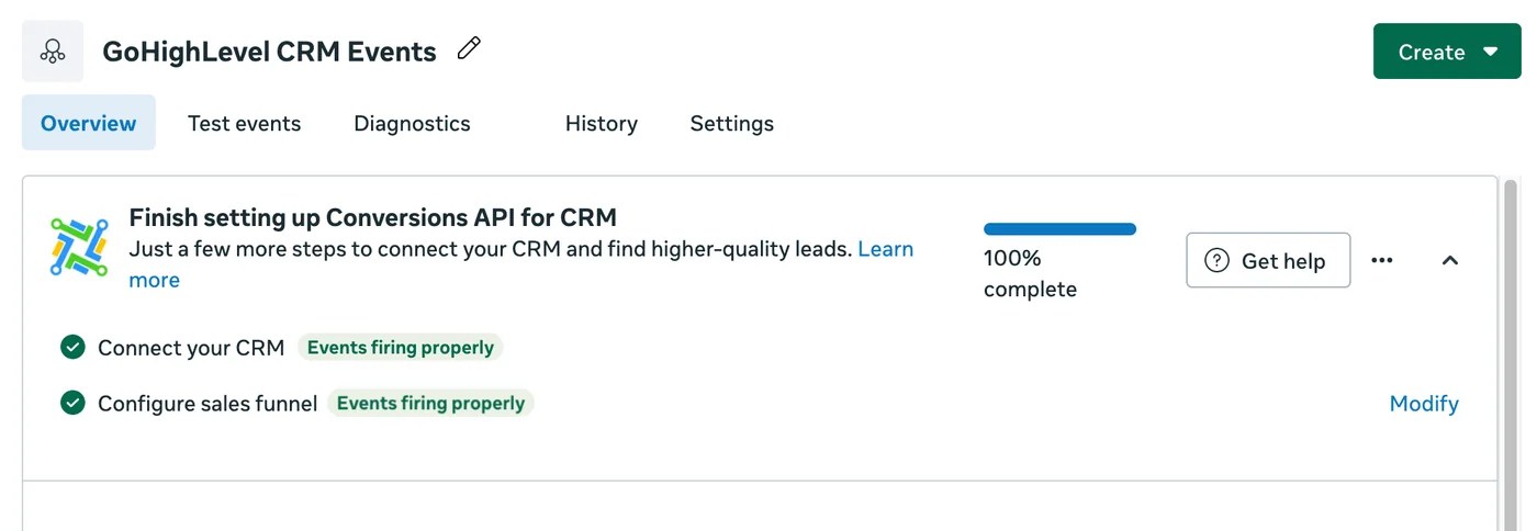 GHL Meta Offline Tracking